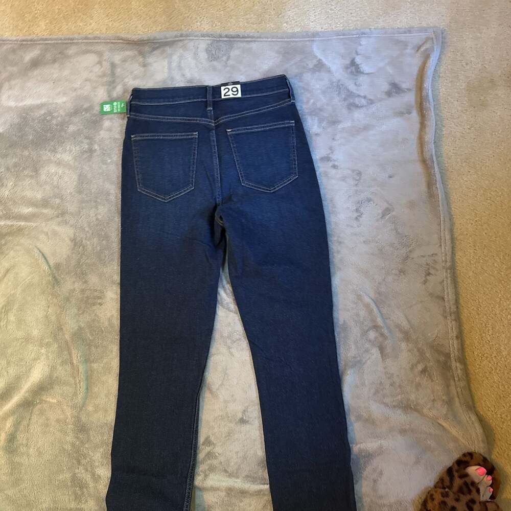GAP Vintage Slim High Rise Dark Wash Jeans Women’s 29/8 Tall NWT - Picture 7 of 10